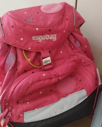 Ergobag zaino prime scuola  elementare rosa bimba