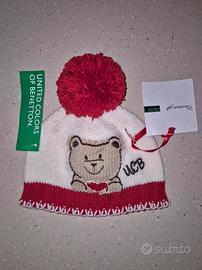 Berretto lana Benetton kids