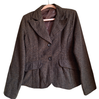 Blazer / Giacca Marrone Vintage 95% Cotone