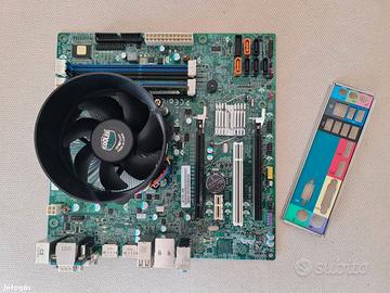 SCHEDA MADRE acer q77h2-am SOCKET 1155 + CPU