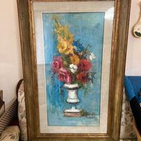 Quadro vaso con fiori di Paolo Chellini