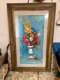Quadro vaso con fiori di Paolo Chellini