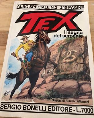 FUMETTO TEX grande n.3 anno 1990