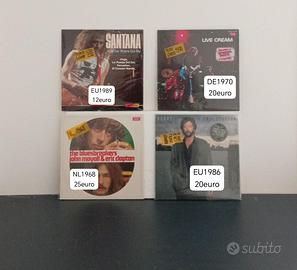 Vinili Santana-Clapton -etc etc -33GIRI- LP dischi