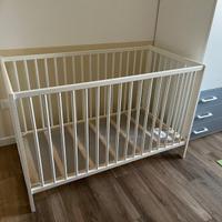 Lettino Ikea 60X120 + 2 materassi + 2 set lenzuola