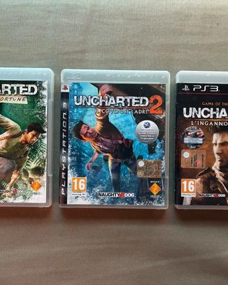 Uncharted 1 2 3 - PS3