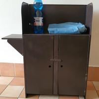 Mobiletto cucina pieghevole da campeggio