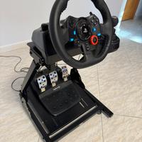 Sterzo Logitech G29 + postazione