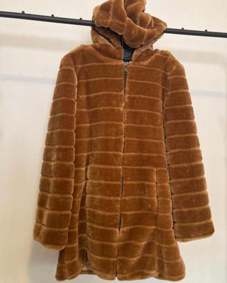 Cappotto in ecopelliccia taglio morbido S