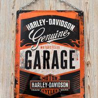 Targa insegna harley davidson vintage