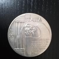 20 lire "Mussolini" argento