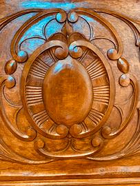 Specchiera consolle antica