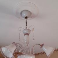 Lampadario in vetro di Murano 