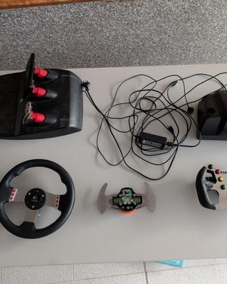 Logitech G27 con varie mod