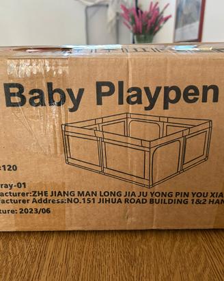 Box per bambini Playpen 120 x 120 nuovo