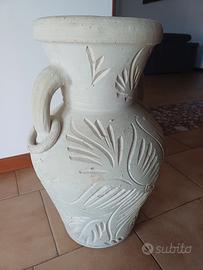 Vaso/anfora decorativo in terracotta  alto 60cm