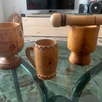 Lotto artigianale in legno