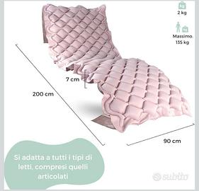 Materasso antidecubito ad aria alternata