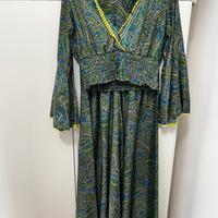Completo top e pantaloni fantasia