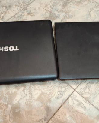 Due portatili Toshiba e Lenovo