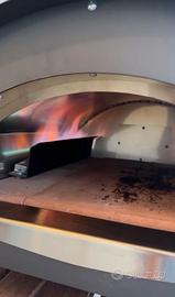 Forno pizza Godino ibrido gas e legna