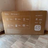 TV TCL 43 pollici 4K Ultra HD NUOVA