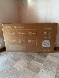TV TCL 43 pollici 4K Ultra HD NUOVA
