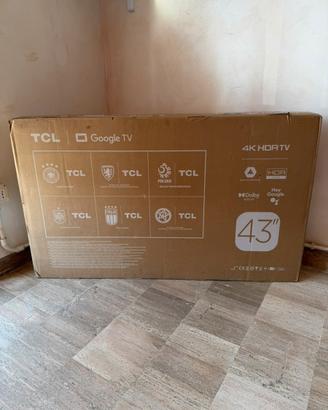 TV TCL 43 pollici 4K Ultra HD NUOVA