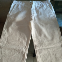 Pantaloni uomo bianco