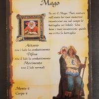 Mago HeroQuest Scheda Personaggio MB 1