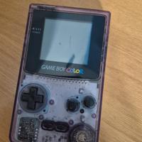 Gameboy color trasparente chiaro