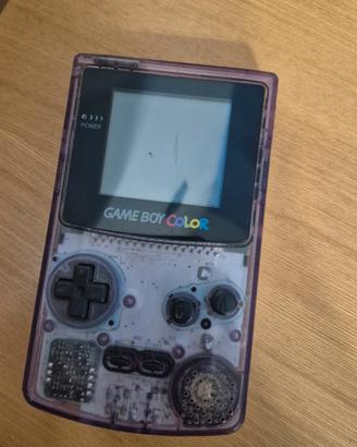 Gameboy color trasparente chiaro