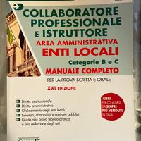 Libro COLLABORATORE PROFESSIONALE  enti loc. B e C