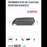 BATTERIA BOSCH 500 WATT POWERPACK 