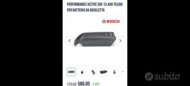 BATTERIA BOSCH 500 WATT POWERPACK 