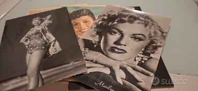 Cartoline in stampa fotografica con attori e model