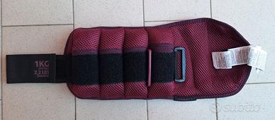 Peso morbido caviglie/polsi 1kg Domyos (NUOVO)