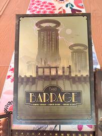 Gioco da tavolo Barrage con due mappe sigillate