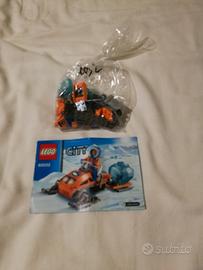 Lego City 60032 Motoslitta Artica con istruzioni m