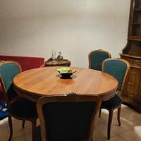 Tavolo allungabile & poltrone