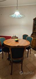 Tavolo allungabile & poltrone