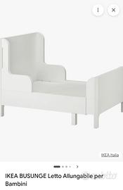 Letto singolo allungabile ikea