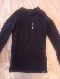 Maglia termica kipsta decathlon bambino 5/6 anni 