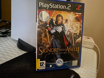 Il Signore degli Anelli Il Ritorno del Re PS2 ita Console e