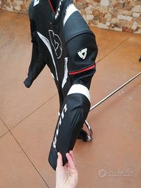 tuta moto 48 rev'it NUOVA!!! pelle