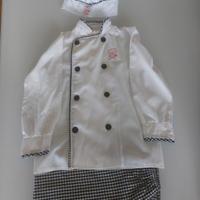 Vestito di carnevale bambino cuoco