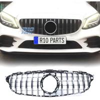 GRIGLIA MERCEDES W205 S205 14-18 LOOK AMG GT NERO 
