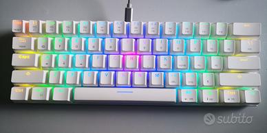 Motospeed CK62 - bianca, full RGB, switch Blue