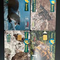 Tessere telefoniche carte spagnole spagna