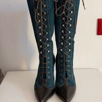 Rari stivali vintage Versace Jeans Couture